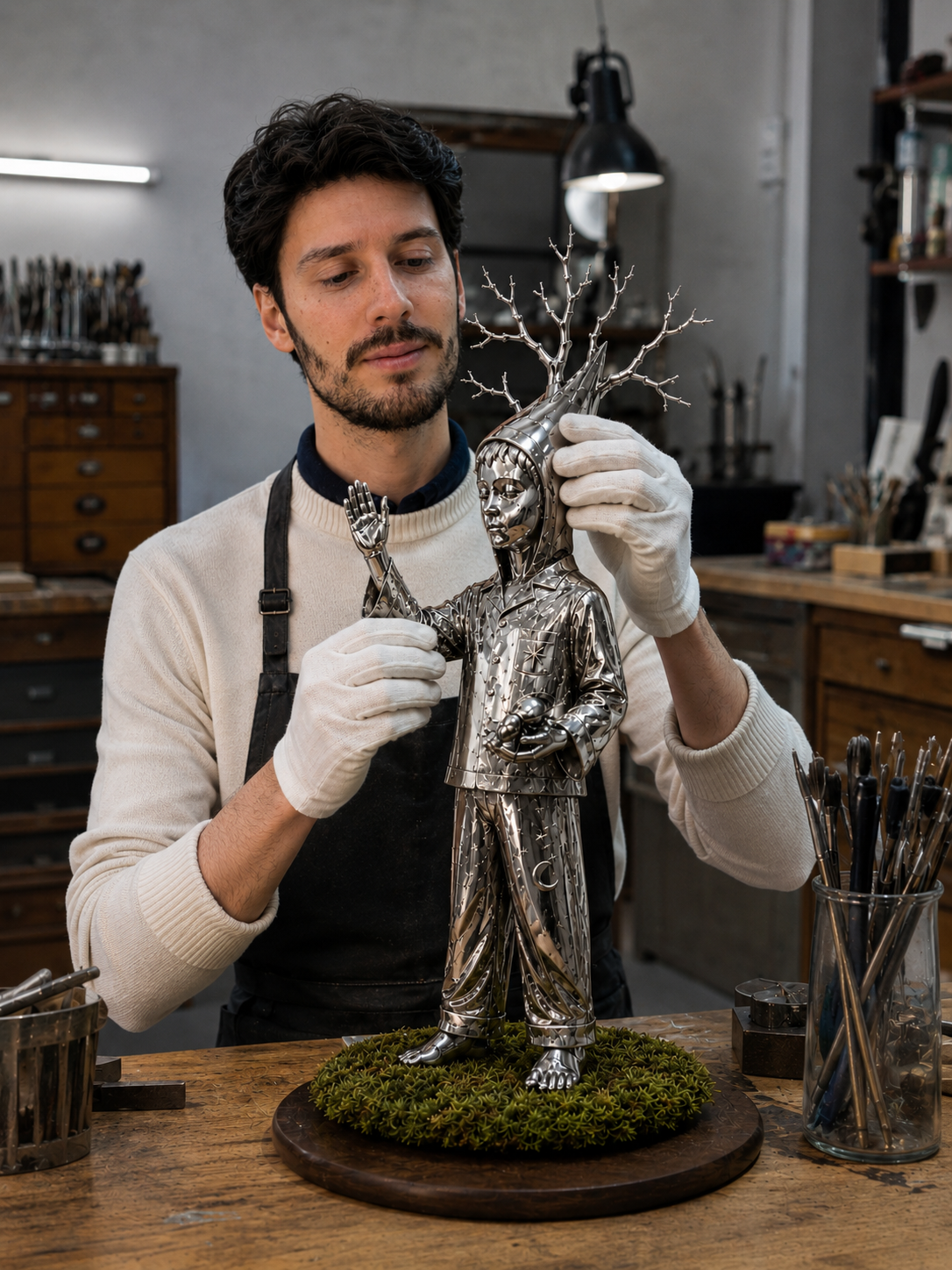 Escultura No Me Olvides
