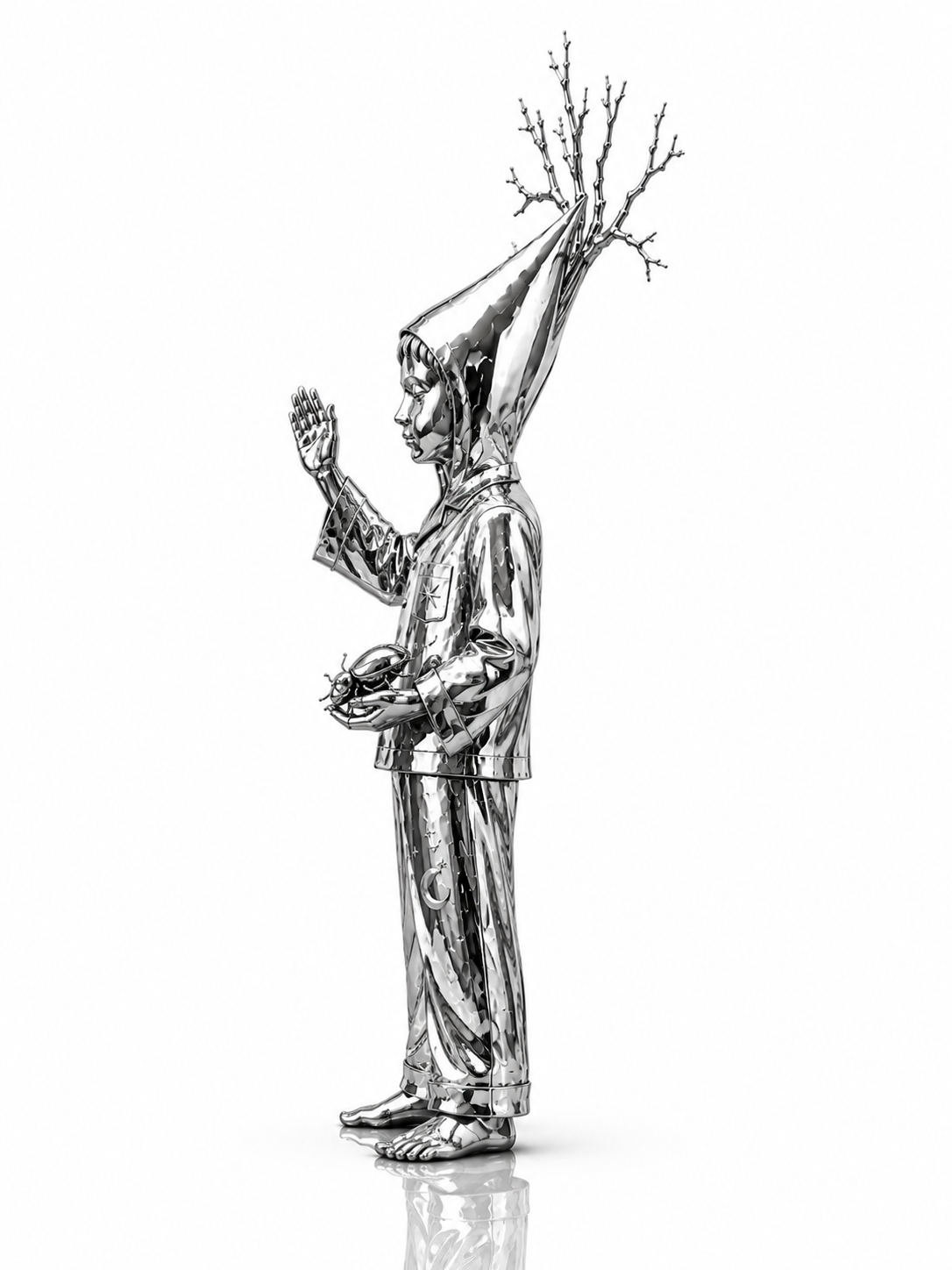 Escultura No Me Olvides